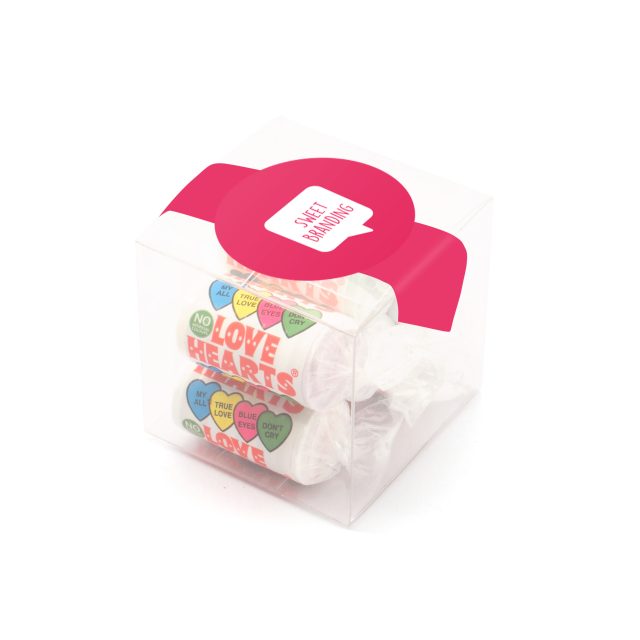 Clear Cube – Love Hearts®