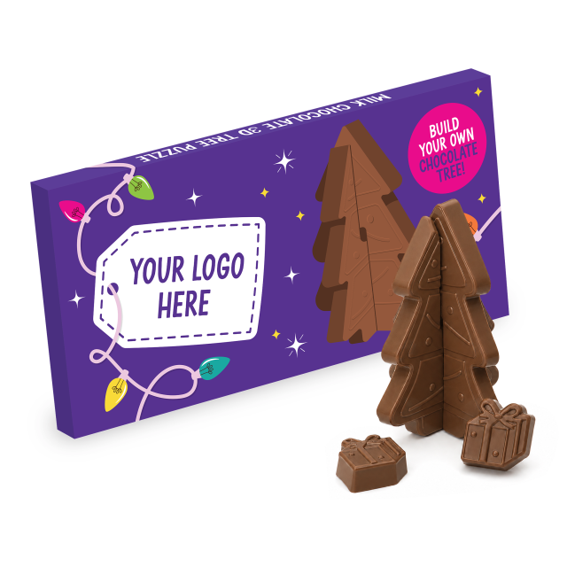 Winter Collection – Eco Tree Box – 3D Chocolate Tree